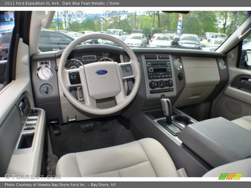 Dark Blue Pearl Metallic / Stone 2011 Ford Expedition XL 4x4