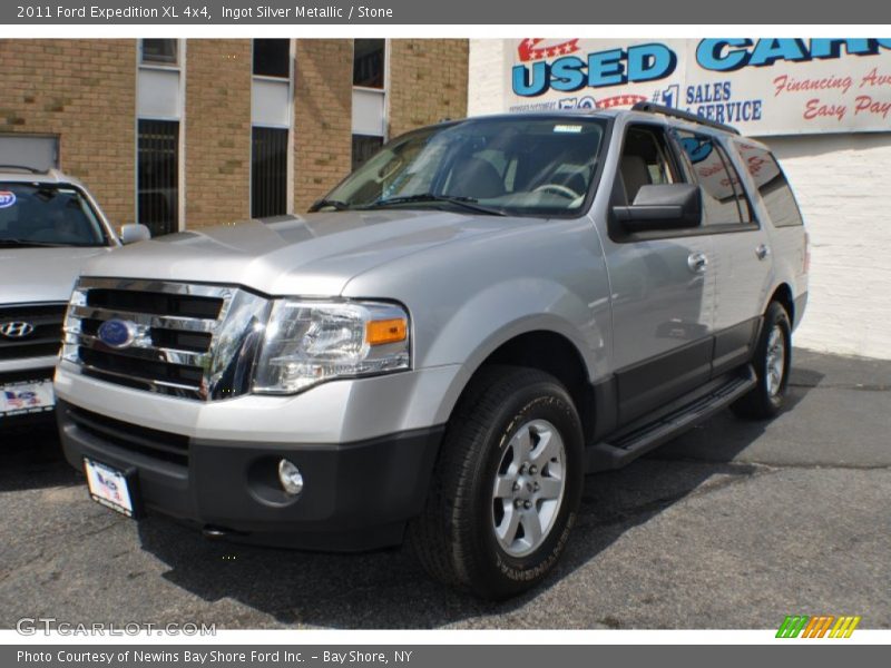Ingot Silver Metallic / Stone 2011 Ford Expedition XL 4x4