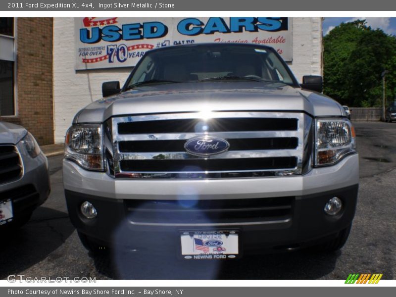 Ingot Silver Metallic / Stone 2011 Ford Expedition XL 4x4