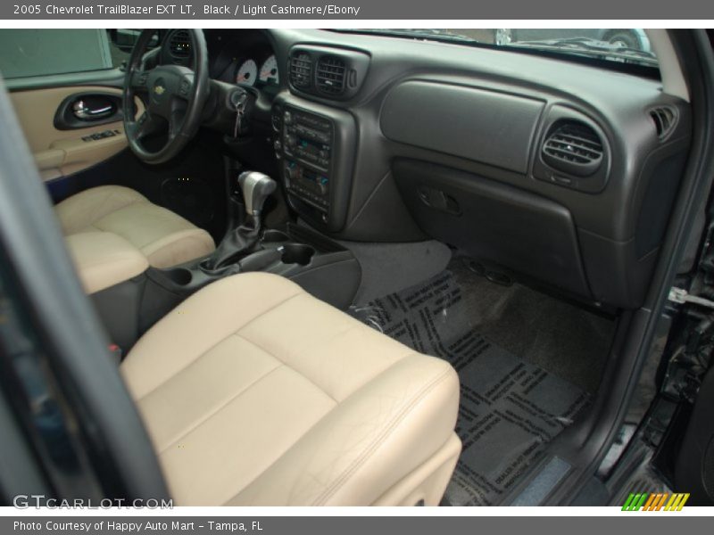 Black / Light Cashmere/Ebony 2005 Chevrolet TrailBlazer EXT LT