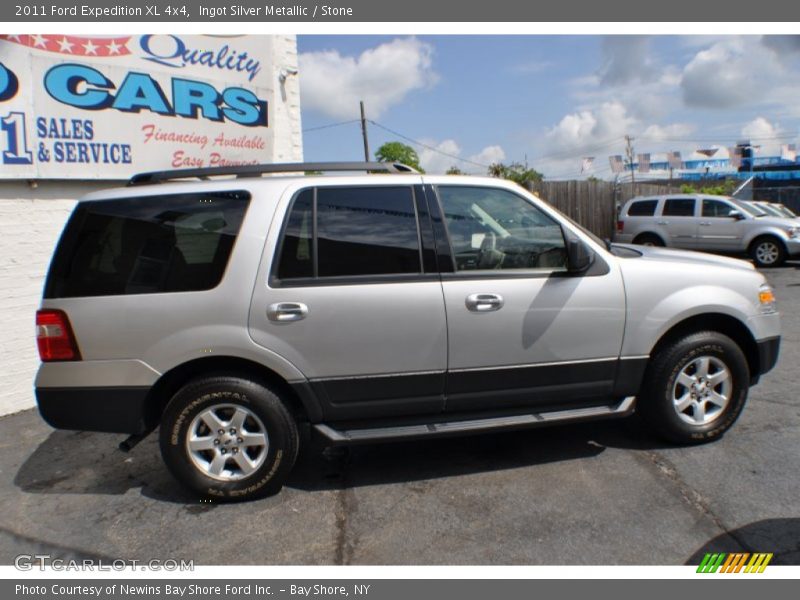 Ingot Silver Metallic / Stone 2011 Ford Expedition XL 4x4