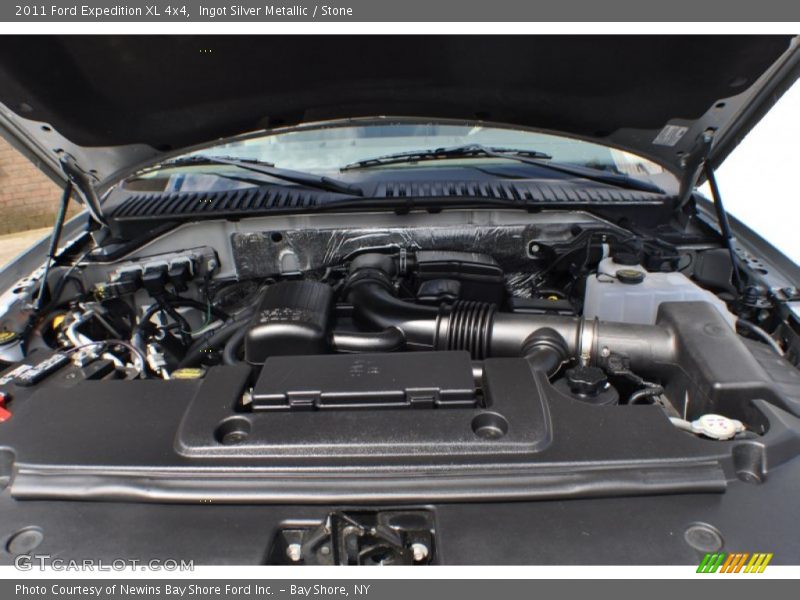 Ingot Silver Metallic / Stone 2011 Ford Expedition XL 4x4