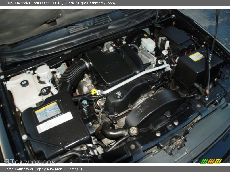 Black / Light Cashmere/Ebony 2005 Chevrolet TrailBlazer EXT LT