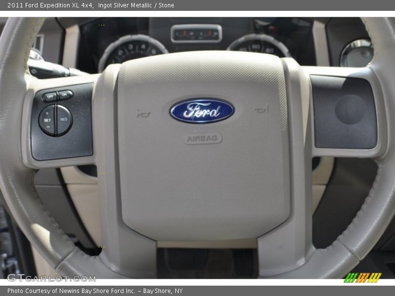 Ingot Silver Metallic / Stone 2011 Ford Expedition XL 4x4