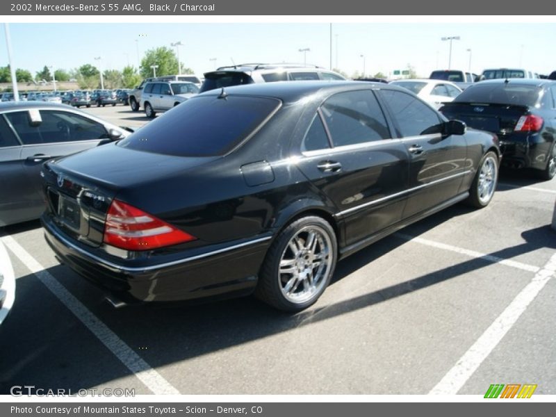 Black / Charcoal 2002 Mercedes-Benz S 55 AMG