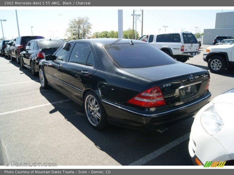 Black / Charcoal 2002 Mercedes-Benz S 55 AMG