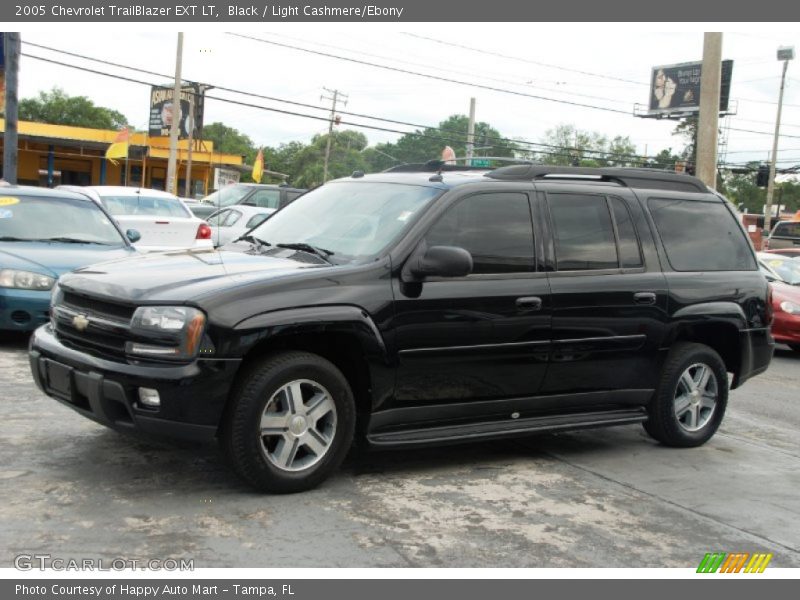 Black / Light Cashmere/Ebony 2005 Chevrolet TrailBlazer EXT LT