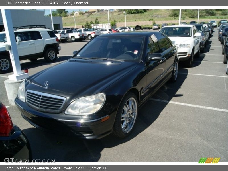 Black / Charcoal 2002 Mercedes-Benz S 55 AMG