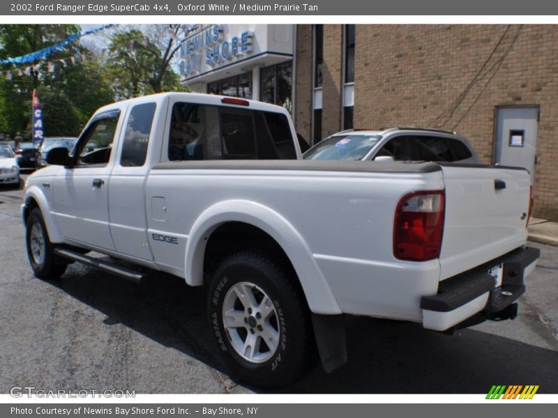 Oxford White / Medium Prairie Tan 2002 Ford Ranger Edge SuperCab 4x4