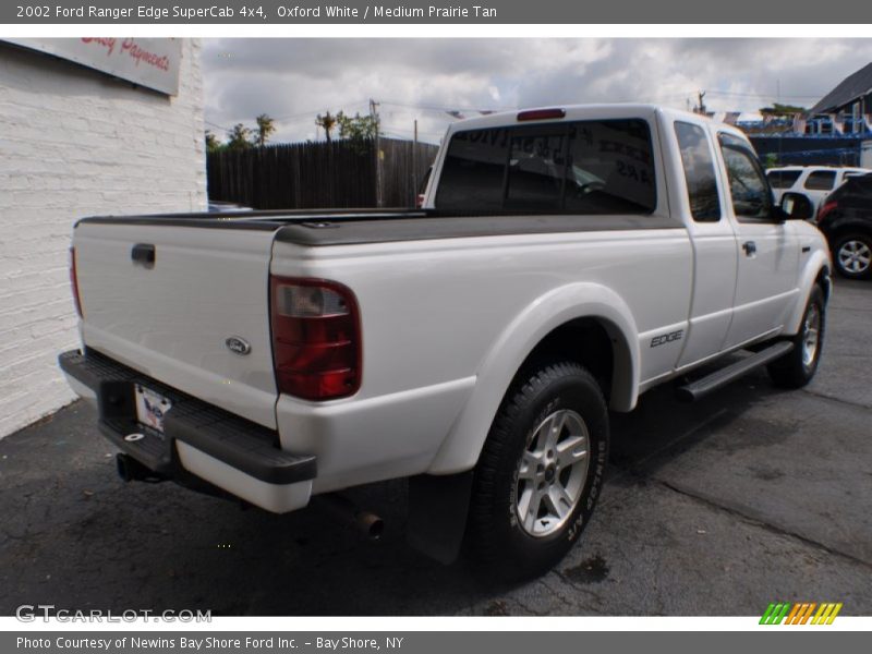 Oxford White / Medium Prairie Tan 2002 Ford Ranger Edge SuperCab 4x4