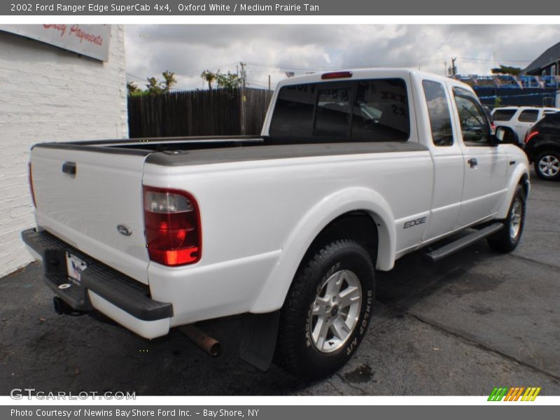 Oxford White / Medium Prairie Tan 2002 Ford Ranger Edge SuperCab 4x4