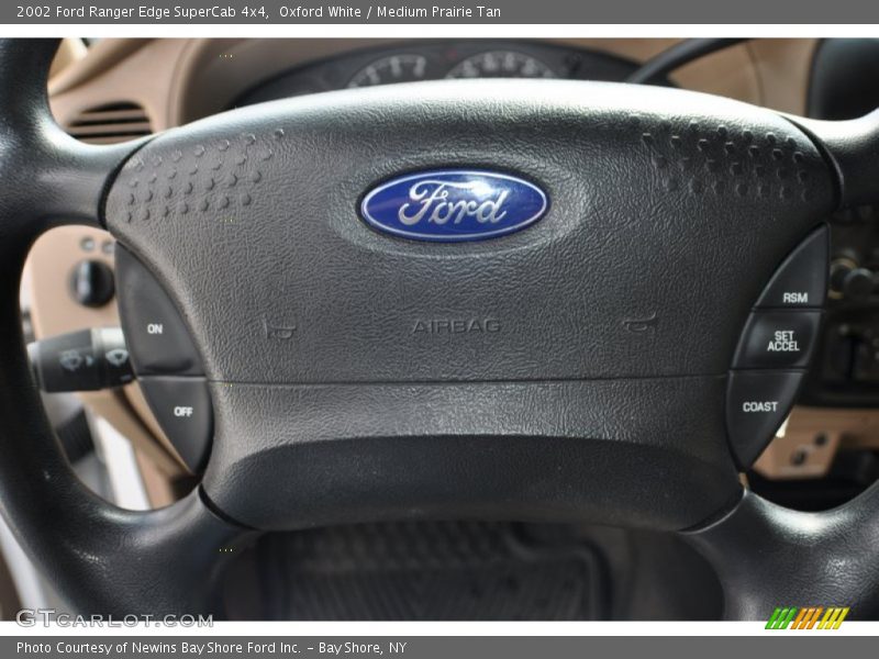 Oxford White / Medium Prairie Tan 2002 Ford Ranger Edge SuperCab 4x4