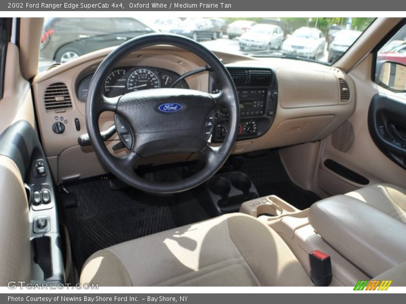 Oxford White / Medium Prairie Tan 2002 Ford Ranger Edge SuperCab 4x4