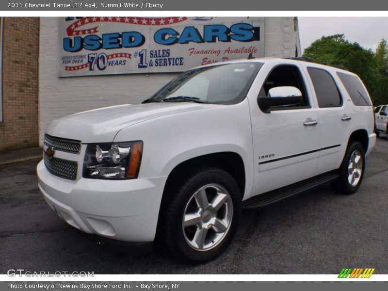 Summit White / Ebony 2011 Chevrolet Tahoe LTZ 4x4