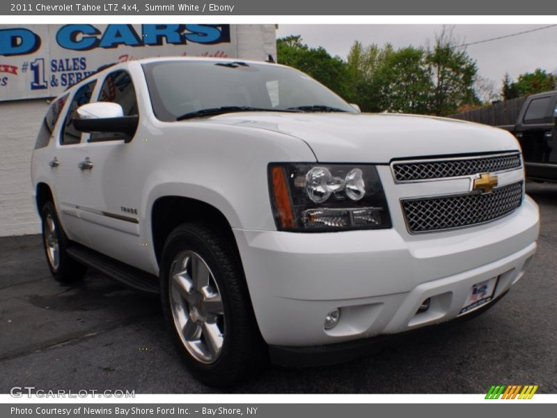 Summit White / Ebony 2011 Chevrolet Tahoe LTZ 4x4