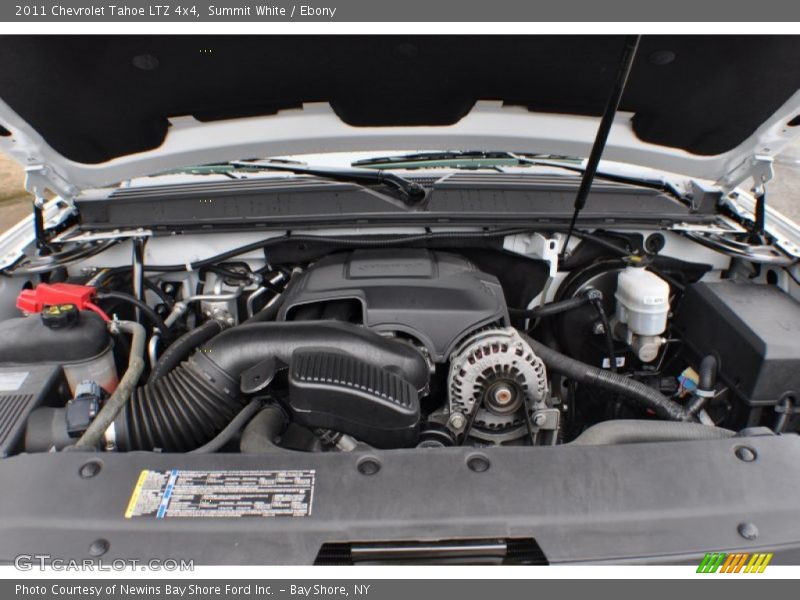 Summit White / Ebony 2011 Chevrolet Tahoe LTZ 4x4