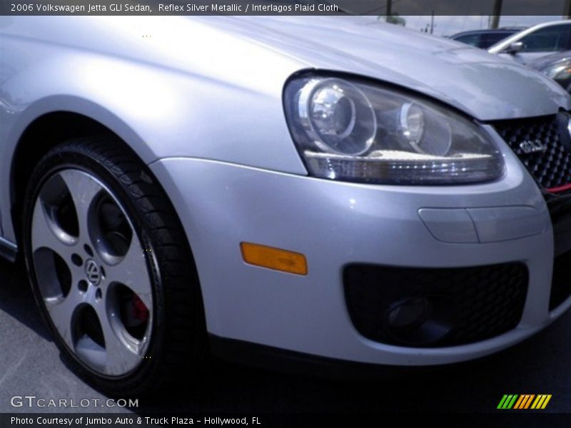 Reflex Silver Metallic / Interlagos Plaid Cloth 2006 Volkswagen Jetta GLI Sedan