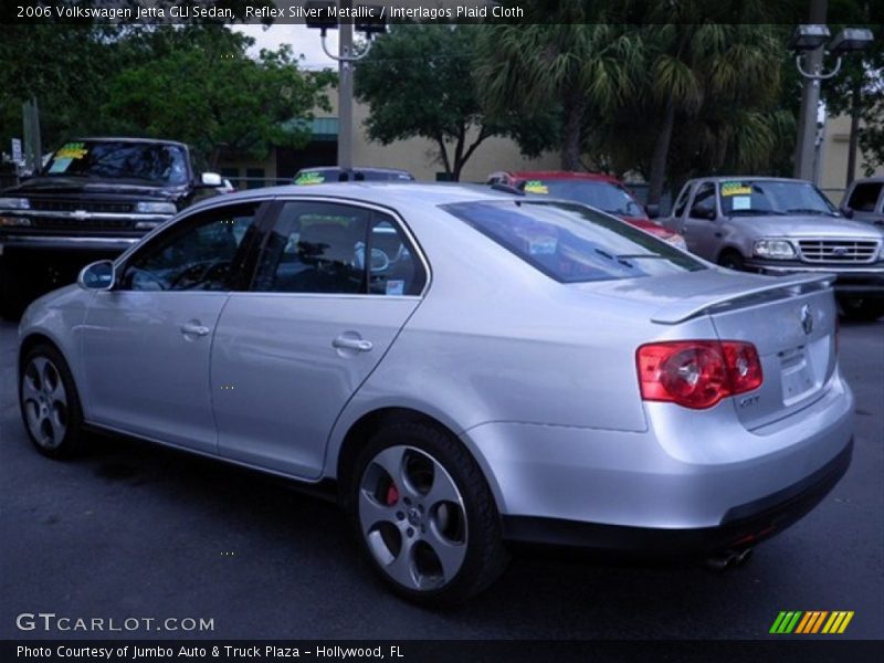 Reflex Silver Metallic / Interlagos Plaid Cloth 2006 Volkswagen Jetta GLI Sedan