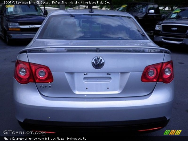 Reflex Silver Metallic / Interlagos Plaid Cloth 2006 Volkswagen Jetta GLI Sedan