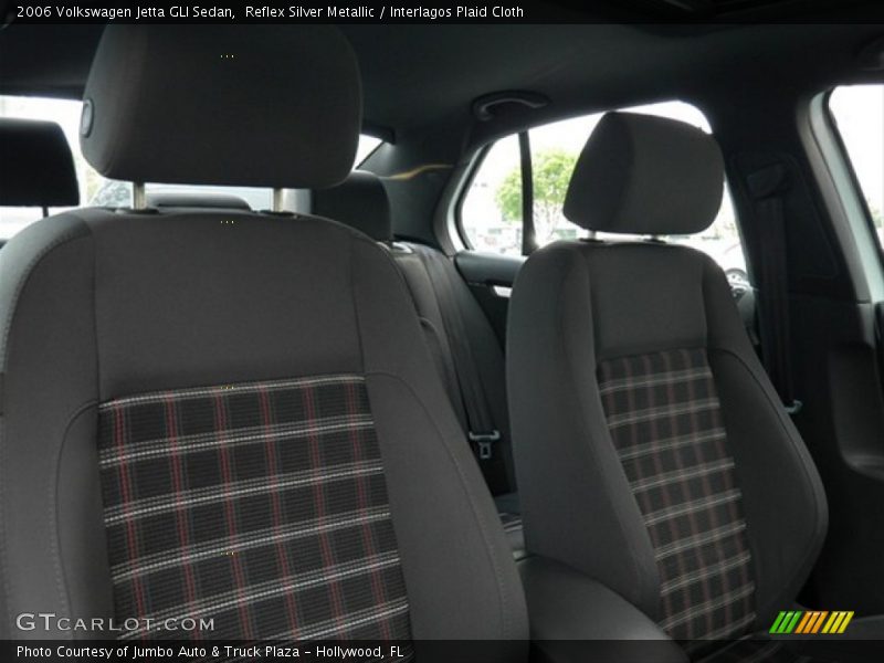 Reflex Silver Metallic / Interlagos Plaid Cloth 2006 Volkswagen Jetta GLI Sedan