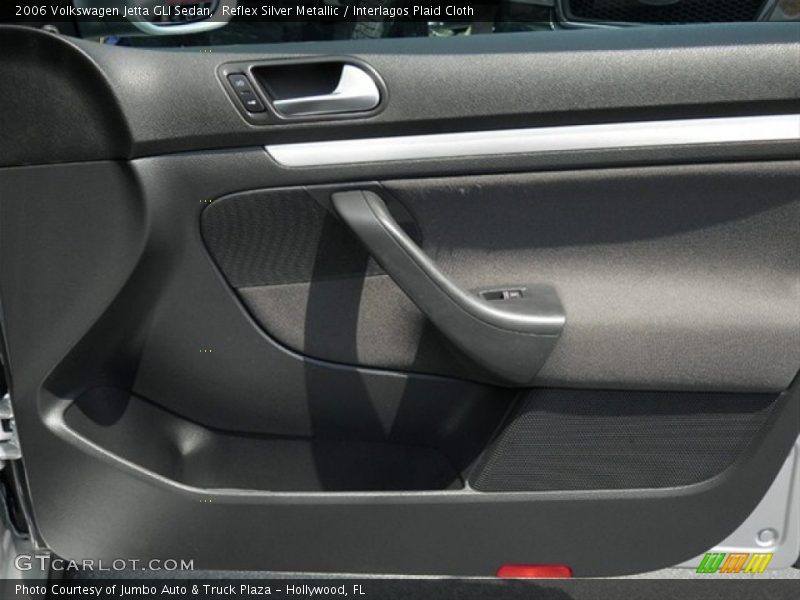 Reflex Silver Metallic / Interlagos Plaid Cloth 2006 Volkswagen Jetta GLI Sedan