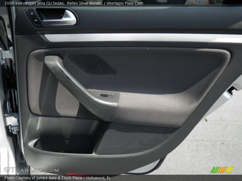 Reflex Silver Metallic / Interlagos Plaid Cloth 2006 Volkswagen Jetta GLI Sedan