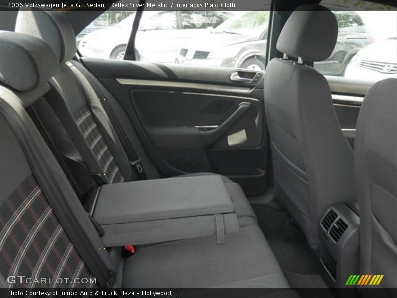 Reflex Silver Metallic / Interlagos Plaid Cloth 2006 Volkswagen Jetta GLI Sedan