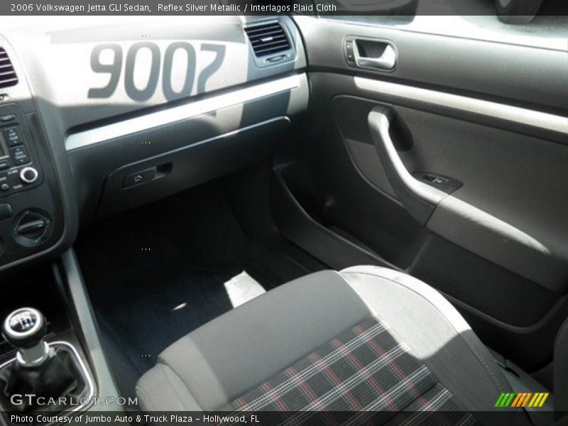 Reflex Silver Metallic / Interlagos Plaid Cloth 2006 Volkswagen Jetta GLI Sedan