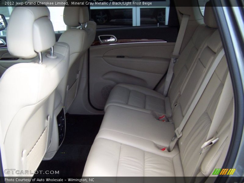 Mineral Gray Metallic / Black/Light Frost Beige 2012 Jeep Grand Cherokee Limited