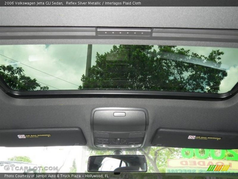 Reflex Silver Metallic / Interlagos Plaid Cloth 2006 Volkswagen Jetta GLI Sedan