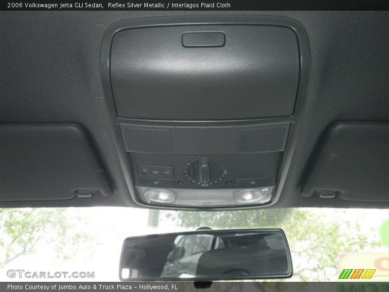 Reflex Silver Metallic / Interlagos Plaid Cloth 2006 Volkswagen Jetta GLI Sedan
