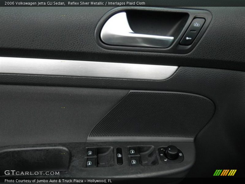 Reflex Silver Metallic / Interlagos Plaid Cloth 2006 Volkswagen Jetta GLI Sedan