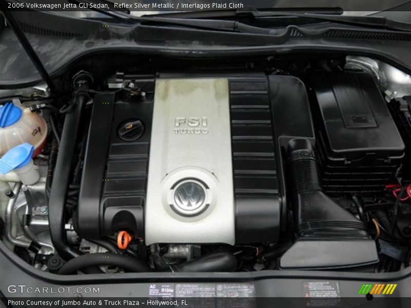 Reflex Silver Metallic / Interlagos Plaid Cloth 2006 Volkswagen Jetta GLI Sedan