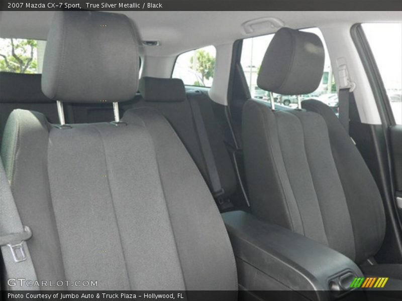 True Silver Metallic / Black 2007 Mazda CX-7 Sport