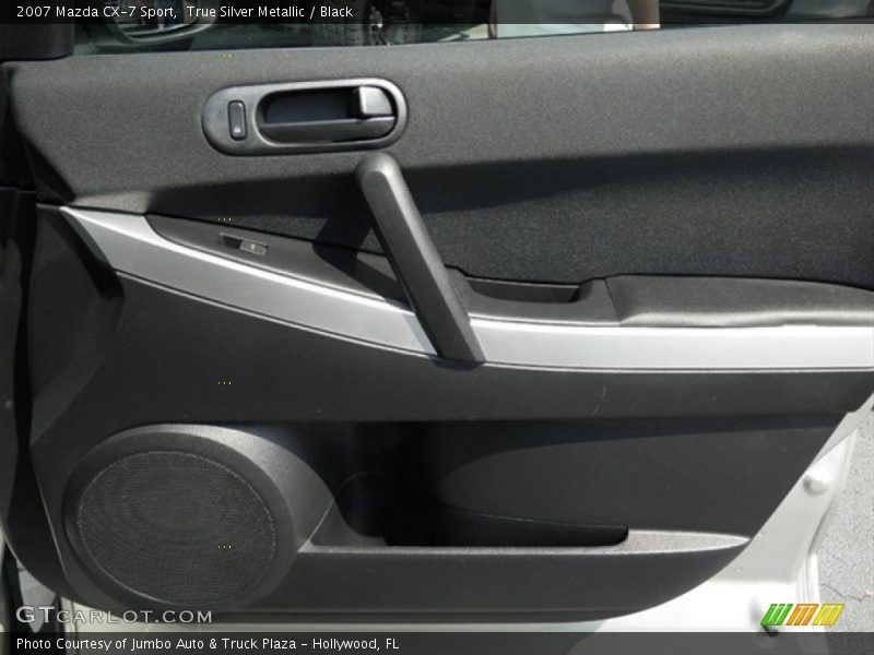 True Silver Metallic / Black 2007 Mazda CX-7 Sport