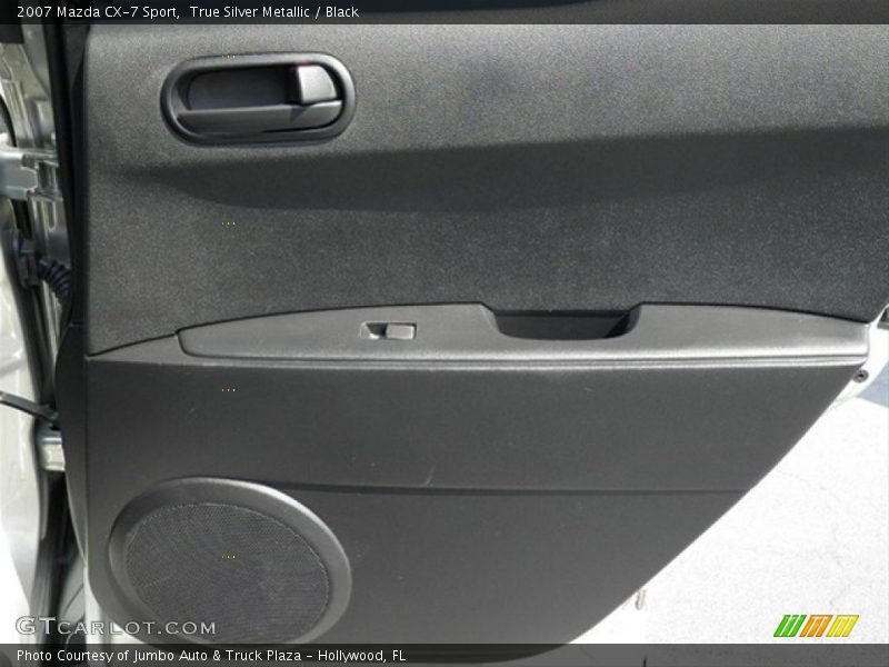True Silver Metallic / Black 2007 Mazda CX-7 Sport