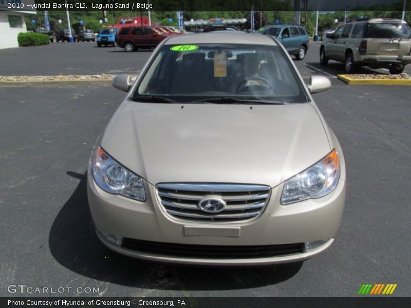 Laguna Sand / Beige 2010 Hyundai Elantra GLS