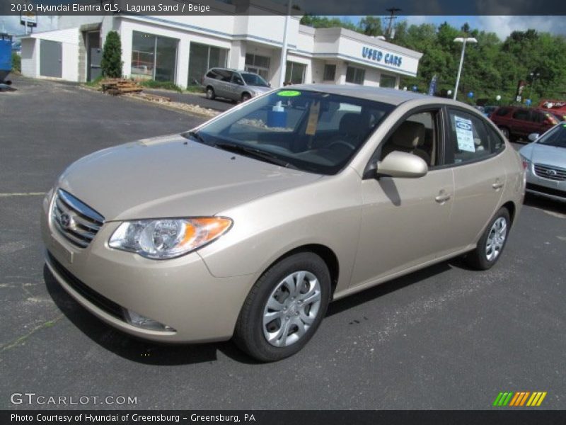 Laguna Sand / Beige 2010 Hyundai Elantra GLS