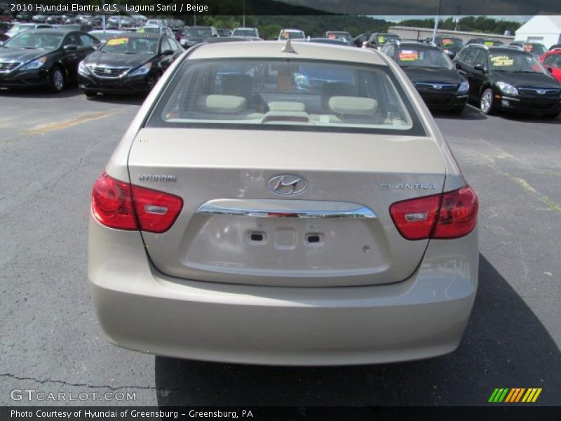 Laguna Sand / Beige 2010 Hyundai Elantra GLS
