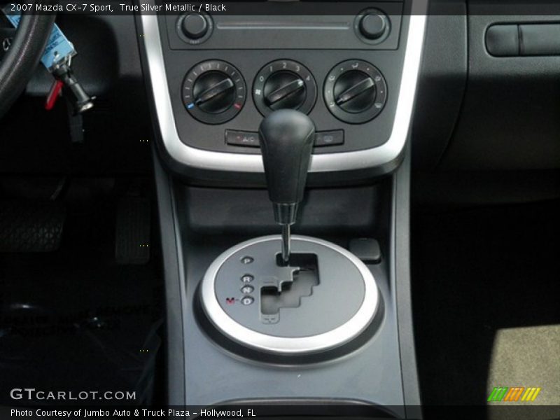 True Silver Metallic / Black 2007 Mazda CX-7 Sport