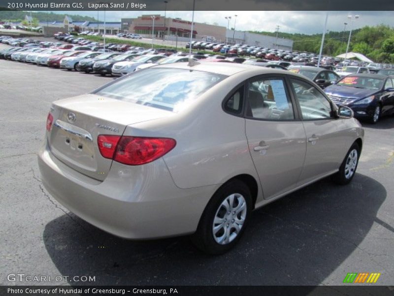 Laguna Sand / Beige 2010 Hyundai Elantra GLS