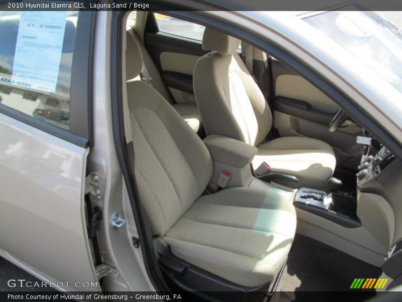 Laguna Sand / Beige 2010 Hyundai Elantra GLS