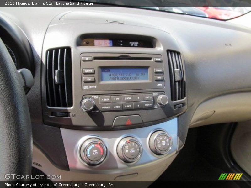 Laguna Sand / Beige 2010 Hyundai Elantra GLS