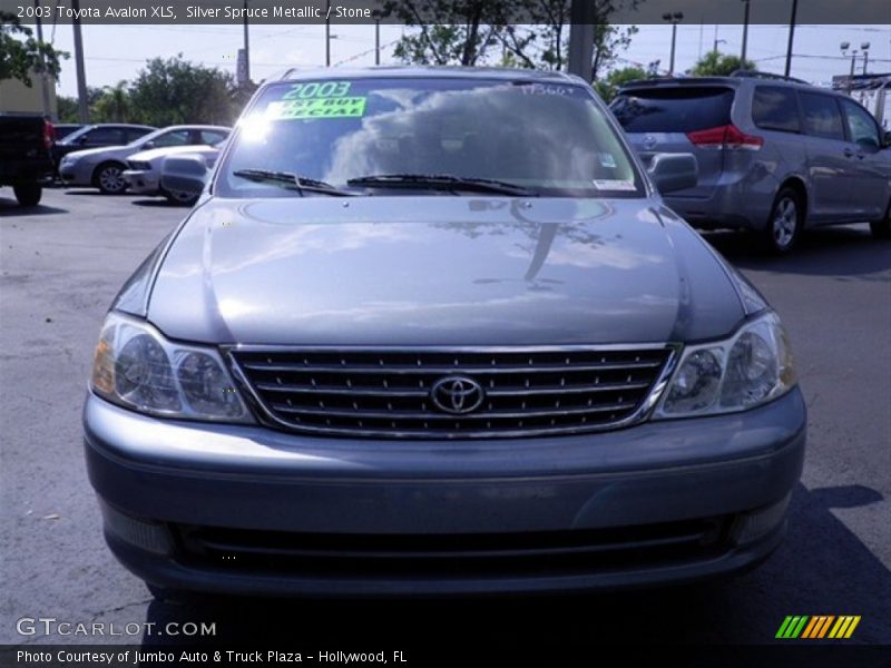 Silver Spruce Metallic / Stone 2003 Toyota Avalon XLS