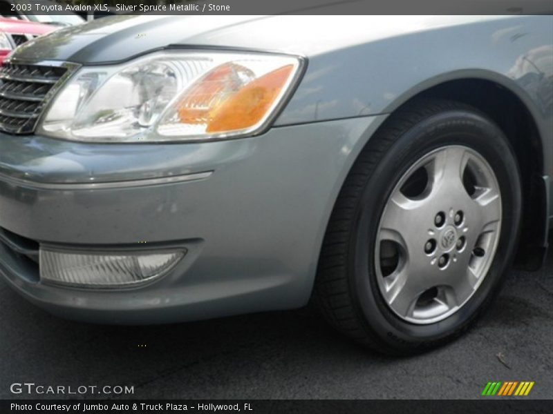 Silver Spruce Metallic / Stone 2003 Toyota Avalon XLS