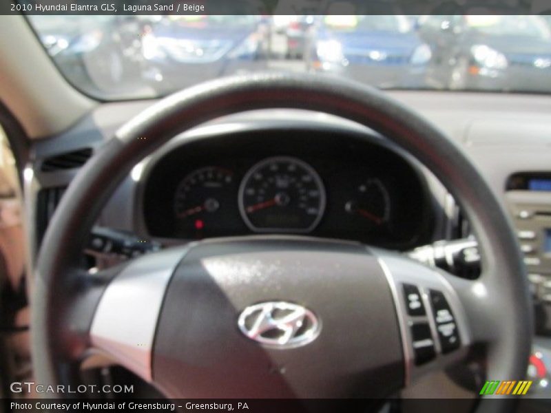 Laguna Sand / Beige 2010 Hyundai Elantra GLS