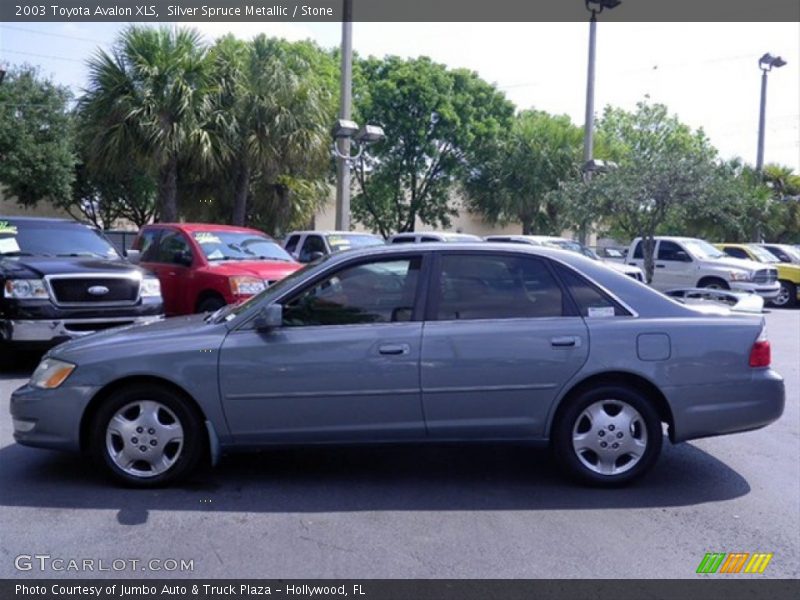 Silver Spruce Metallic / Stone 2003 Toyota Avalon XLS