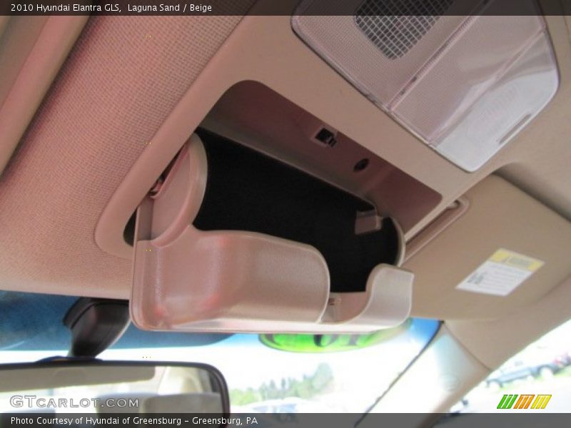 Laguna Sand / Beige 2010 Hyundai Elantra GLS