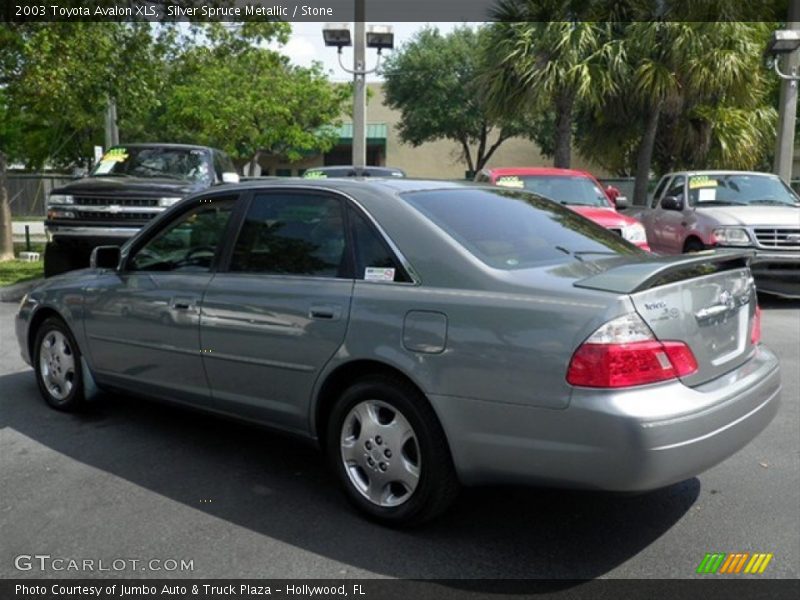 Silver Spruce Metallic / Stone 2003 Toyota Avalon XLS