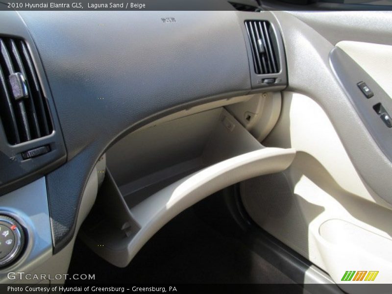 Laguna Sand / Beige 2010 Hyundai Elantra GLS